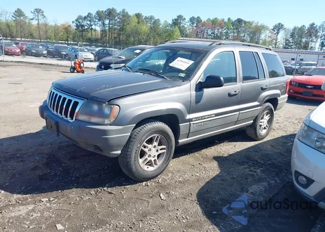 2002 Jeep Grand Cherokee Laredo из США, поврежденный, VIN 1J4GW48N52C212523